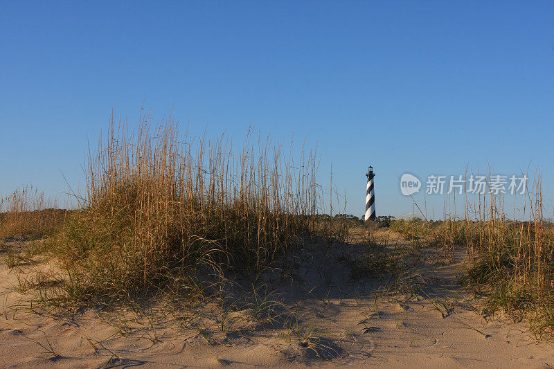 哈特拉斯海角灯塔(Cape Hatteras Lighthouse